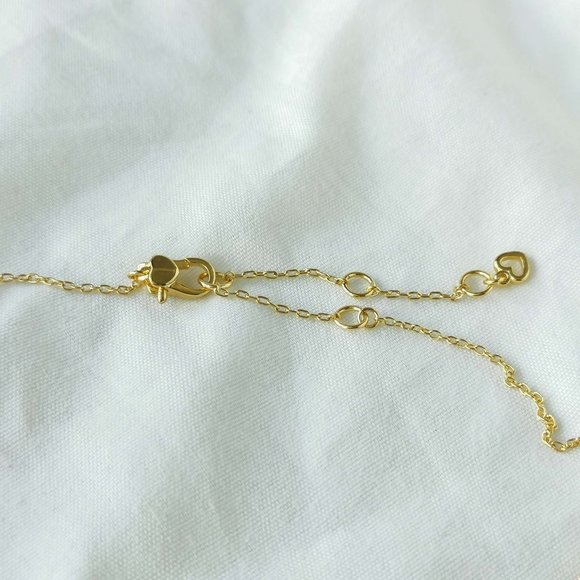 All Abuzz Stone Bee Gold Pendant Necklace NEW - Picture 2 of 3